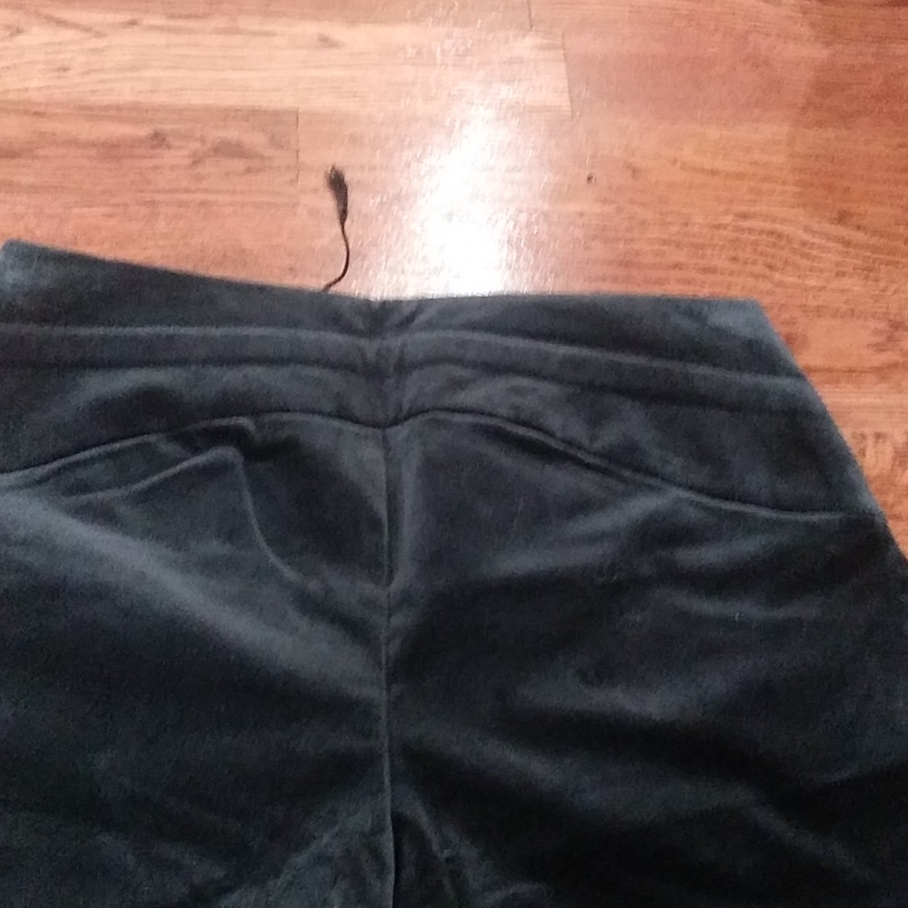 Gucci gray flare leg pants with belt pattern etche - Picture 5 of 12